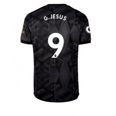 Arsenal Gabriel Jesus #9 Bortedrakt 2022-23 Kortermet